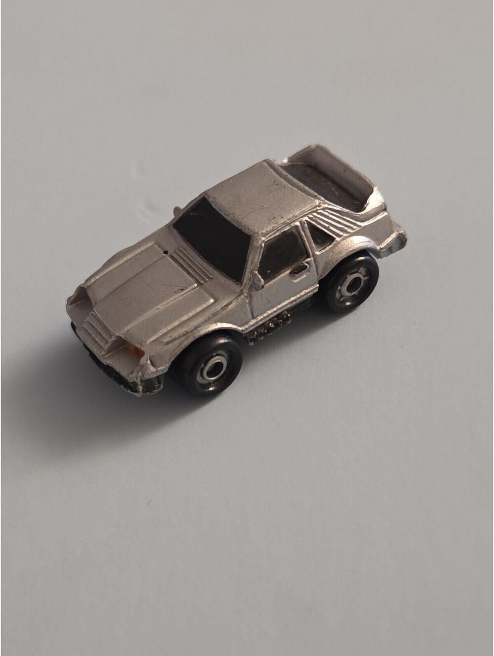 Micro Machines Vehicle Grey Car Galoob